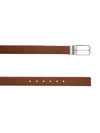 Ufficio Exclusive Collection Men's Genuine Leather Belt | Prong Reversible | Black/Brown | UFF2105B