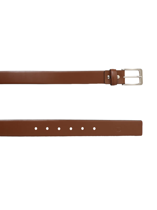 UFFICIO Men's Genuine Leather Belt | Padded Chinos | Tan | UFF2120B